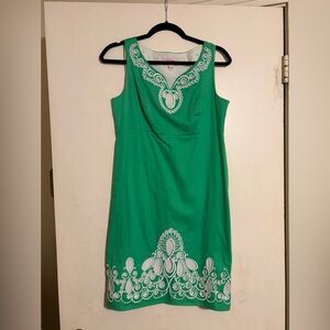 Lilly Pulitzer Delia Sleeveless Embroidered Midi Dress